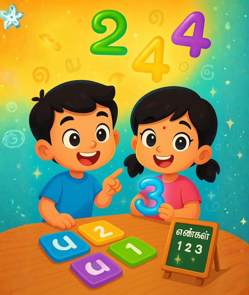 தமிழ் எண்களை அறிவோம்