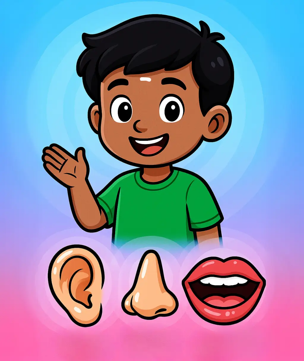 உடல் உறுப்புகளின் பெயரை அறிவோம்!