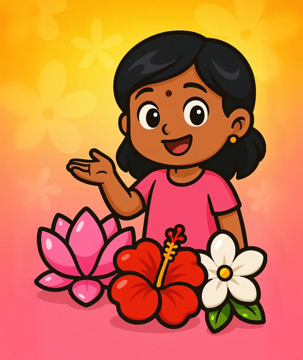 பூக்களின் பெயரை அறிவோம்!