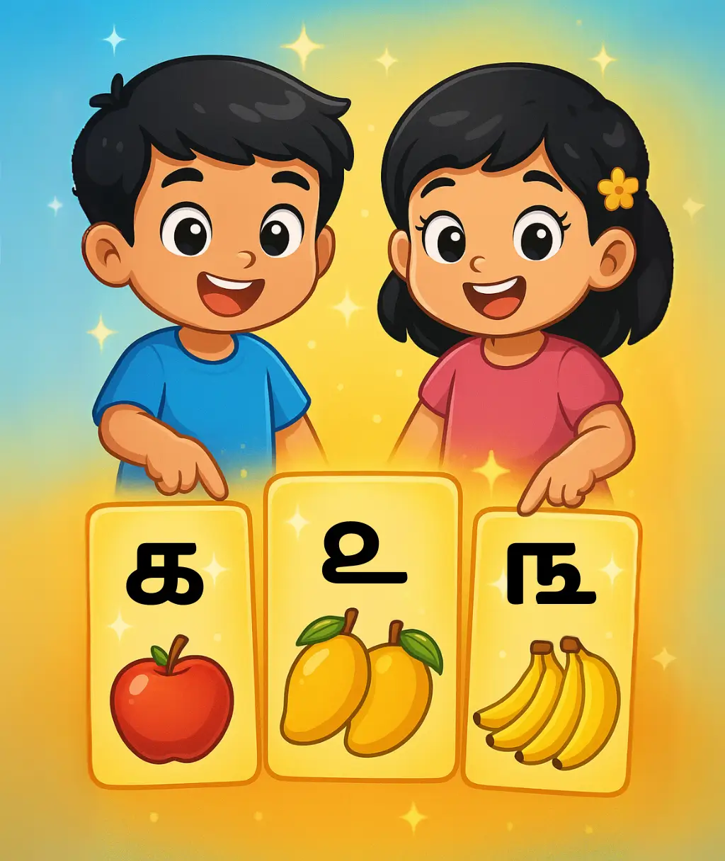 எண்களின் தமிழ் வடிவம் அறிவோம்!