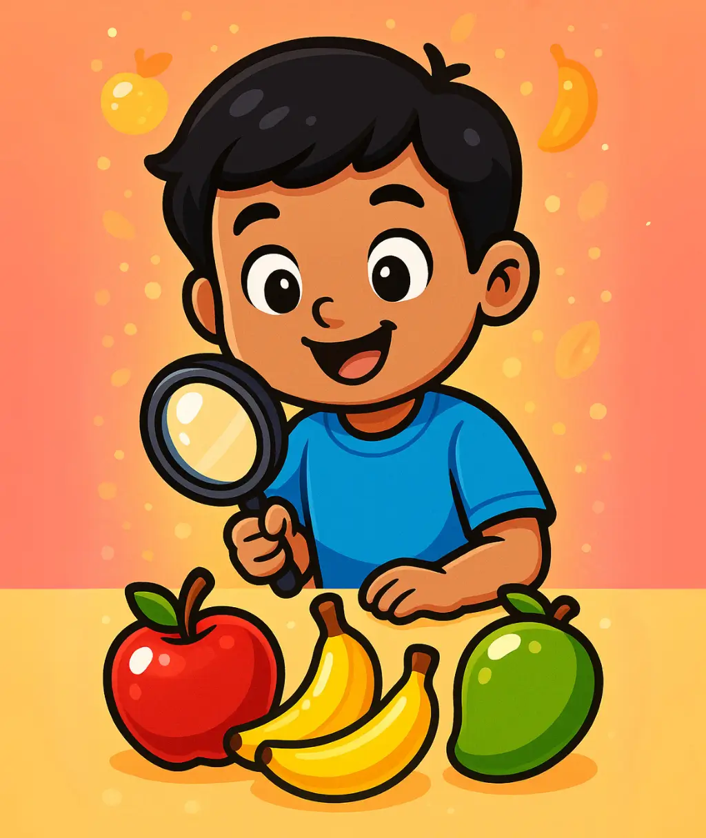 பழங்களை கண்டுபிடிப்போம்!