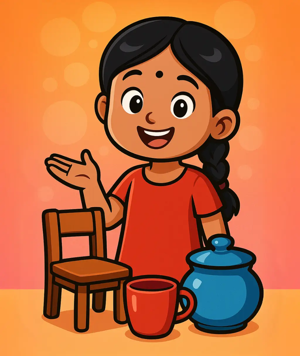 உணவுப் பொருட்களின் பெயரை அறிவோம்!