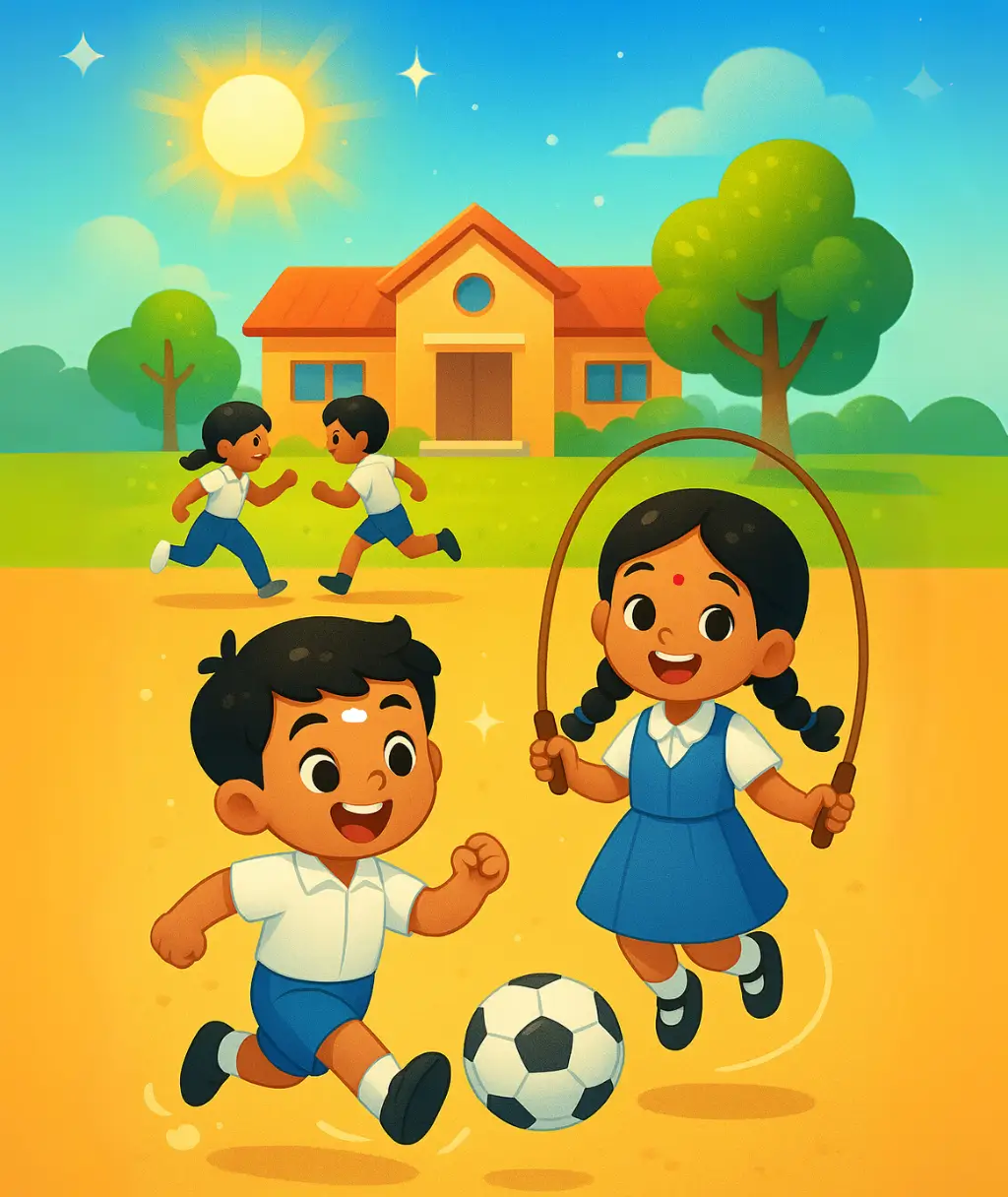 பள்ளியில் விளையாடும் விளையாட்டுகள்