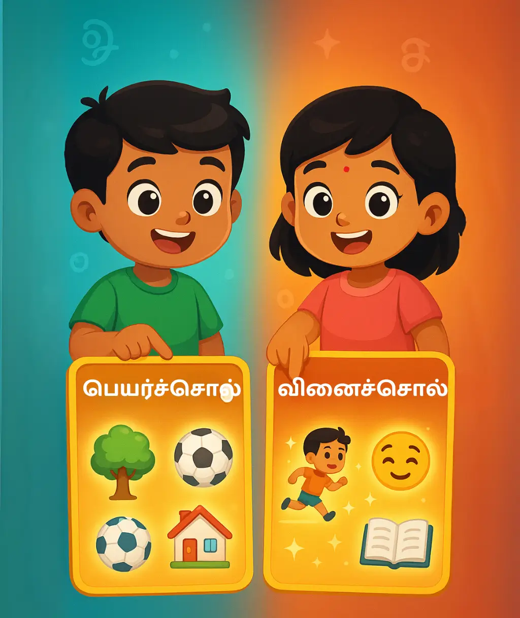 பெயர்ச்சொல் மற்றும் வினைச்சொல் அறிவோம்!