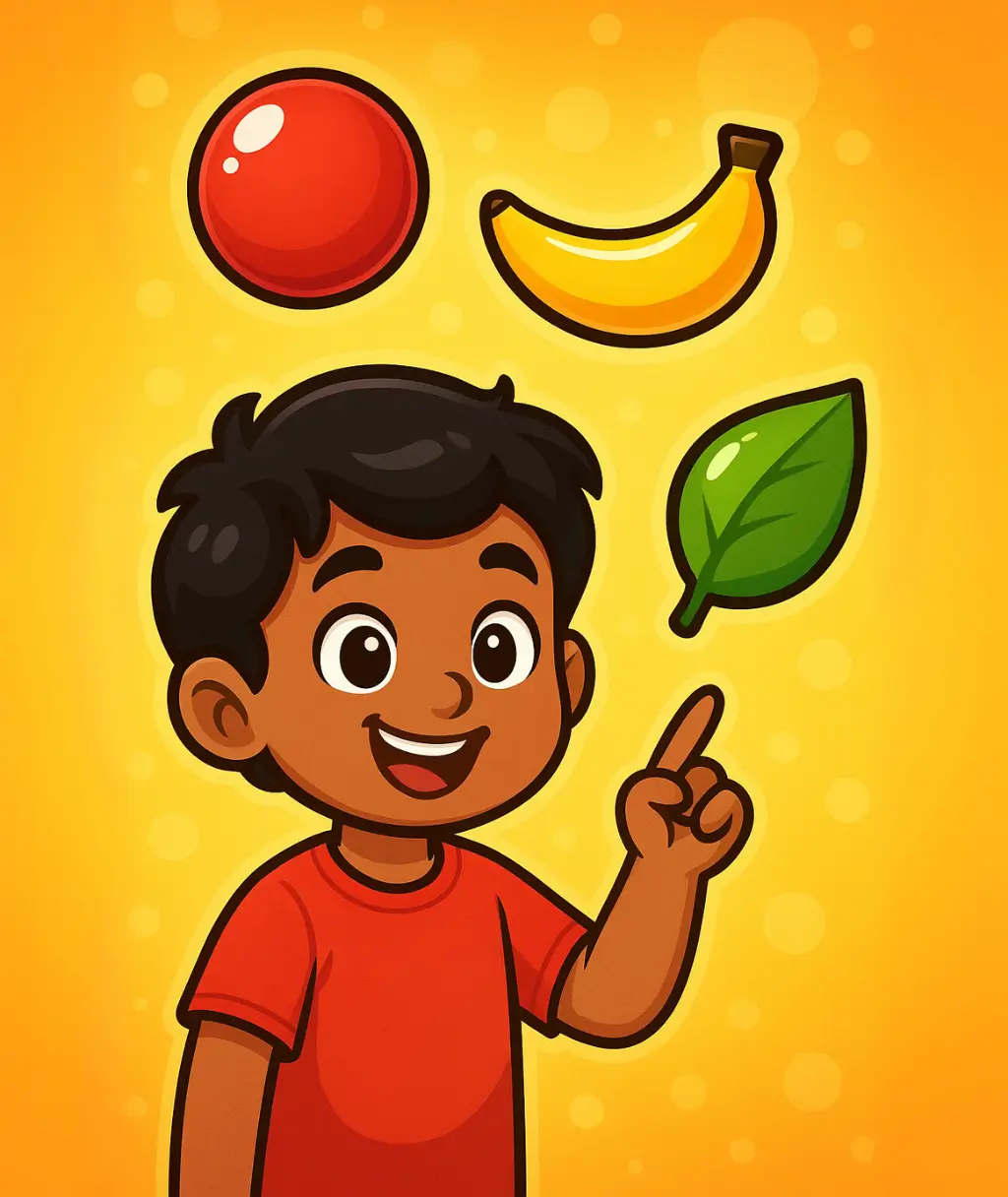 பொருட்களும் அதன் நிறங்களும்