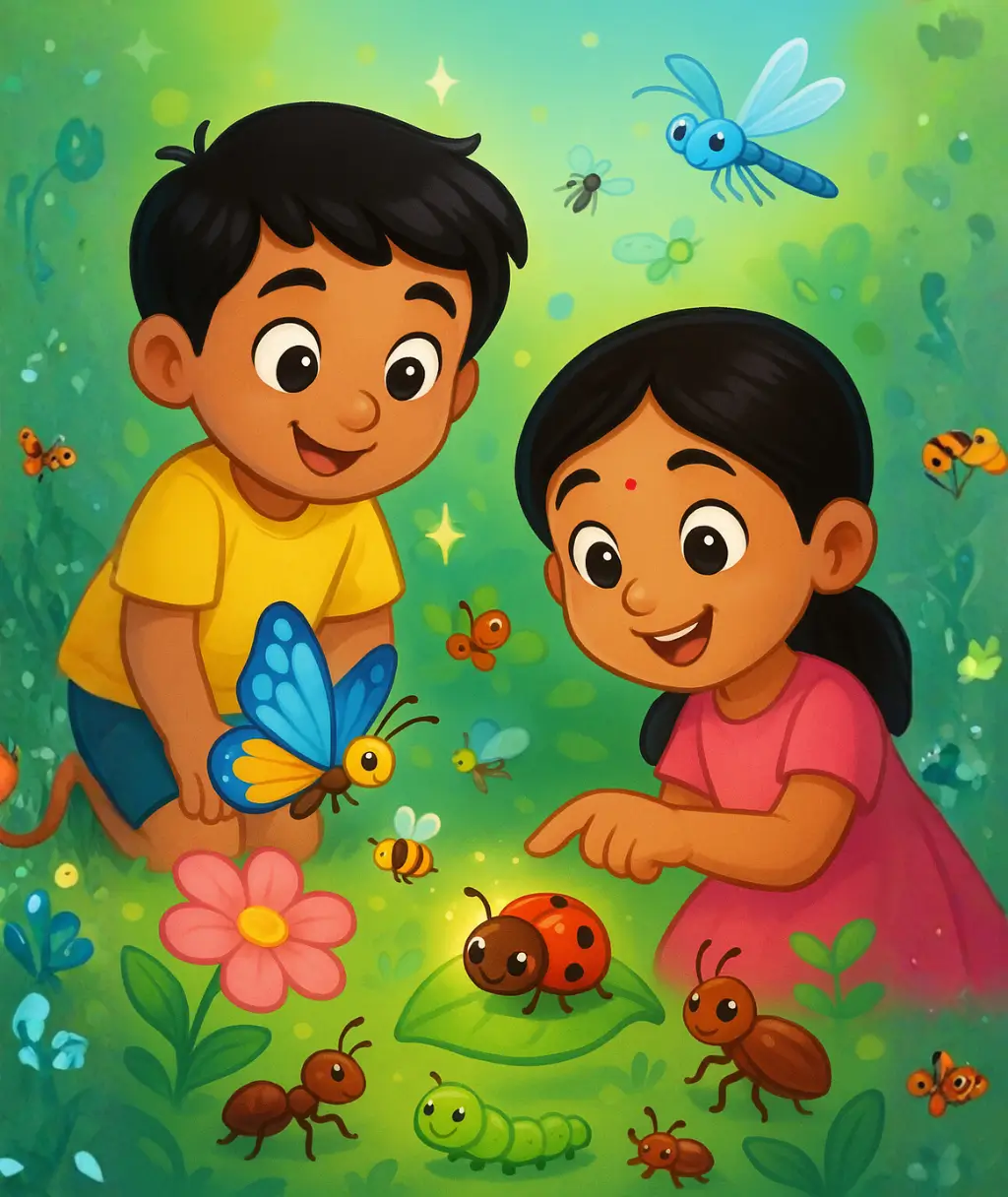 பூச்சிகளின் பெயரை அறிவோம்!