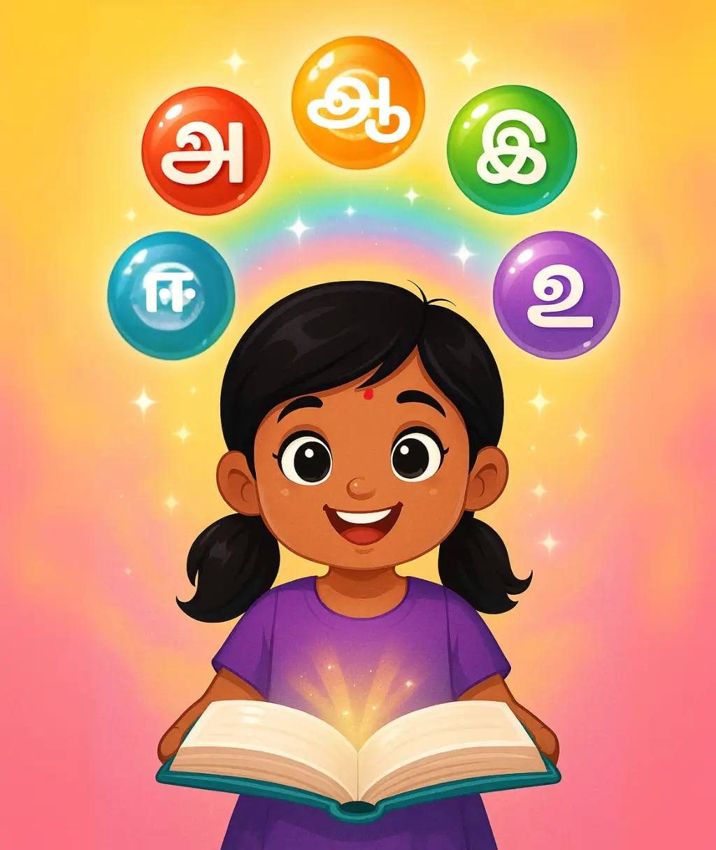 உயிரெழுத்துக்களை கற்போம்!
