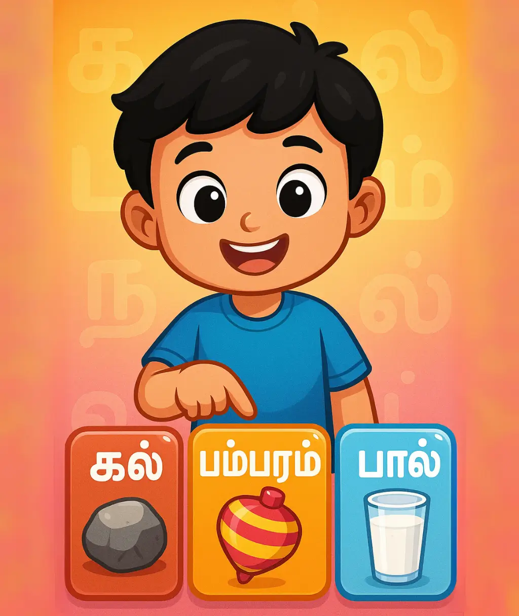 கொடுக்கப்பட்ட சொல்லில் உள்ள மெய் எழுத்தை அறிவோம்