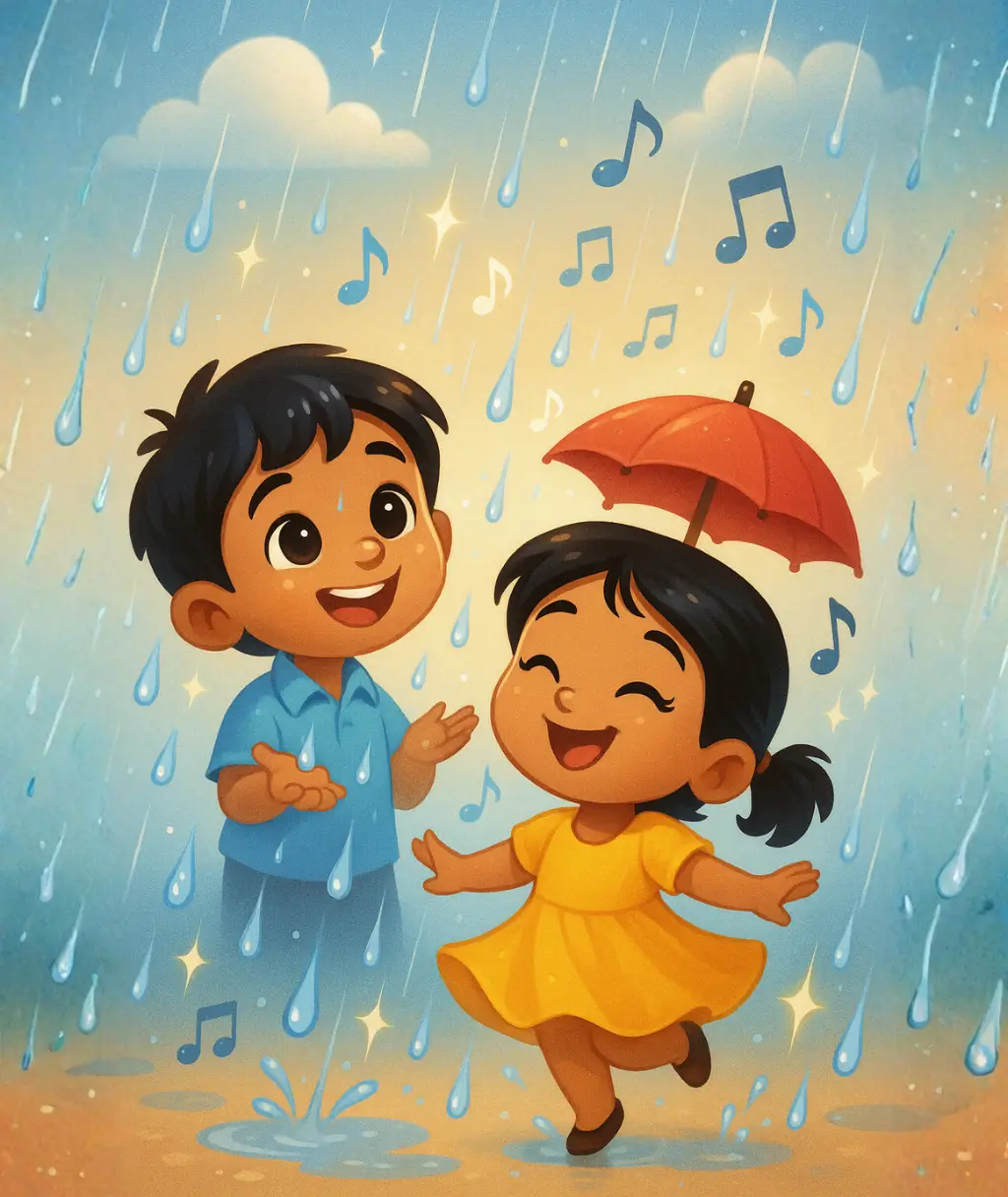 மழைத்துளி சிரிக்குது பாடல்!