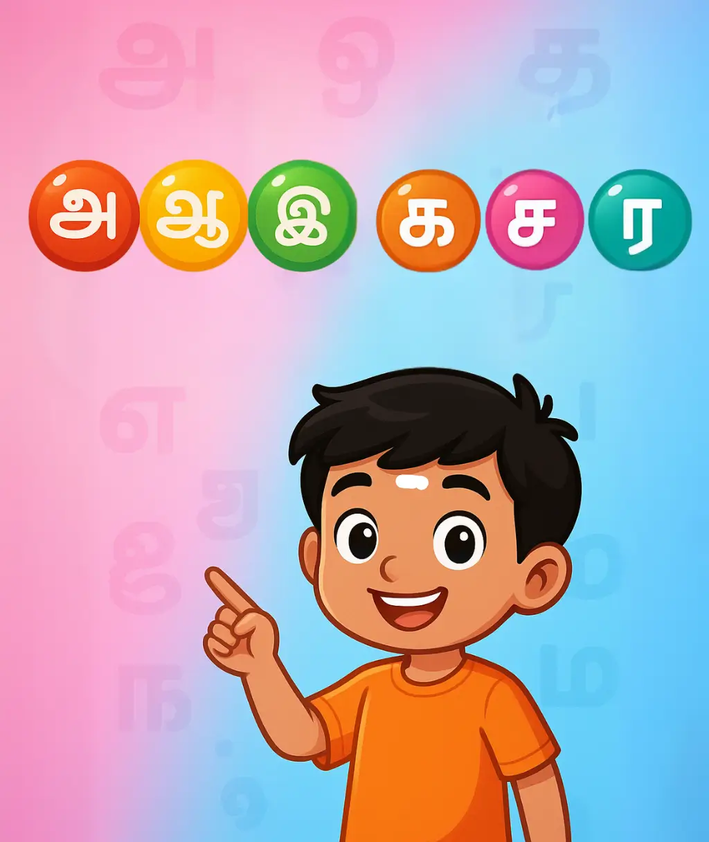 உயிர் எழுத்து மற்றும் மெய் எழுத்தை கண்டுபிடி!