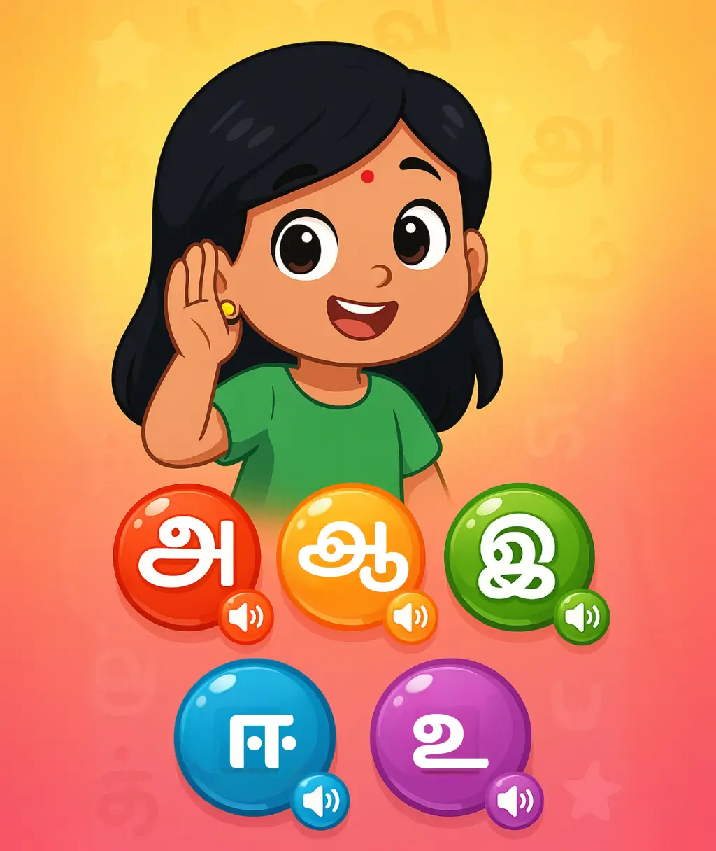 எழுத்துக்களின் ஒலி பயிற்சி