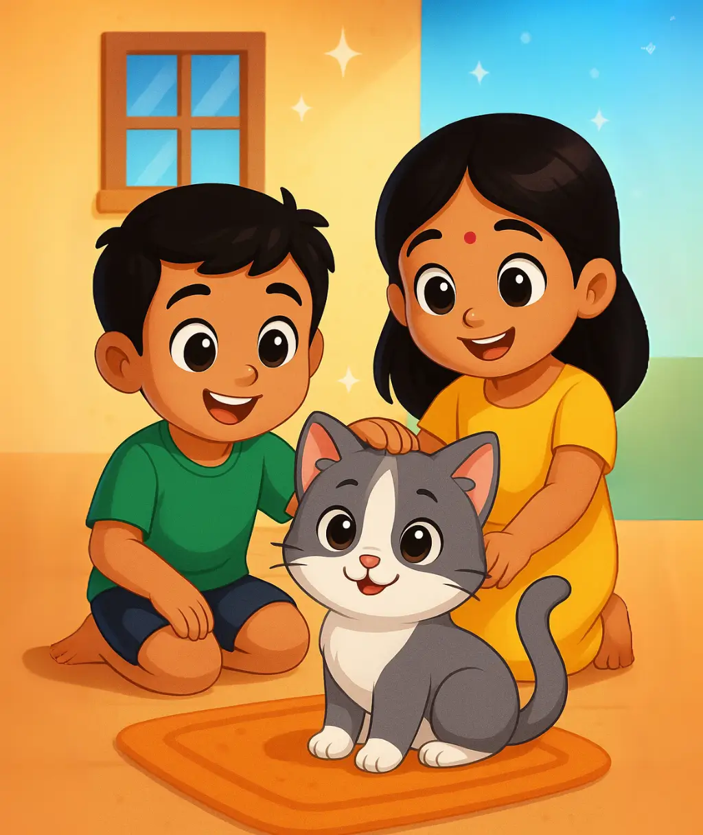 எங்கள் வீட்டு பூனை