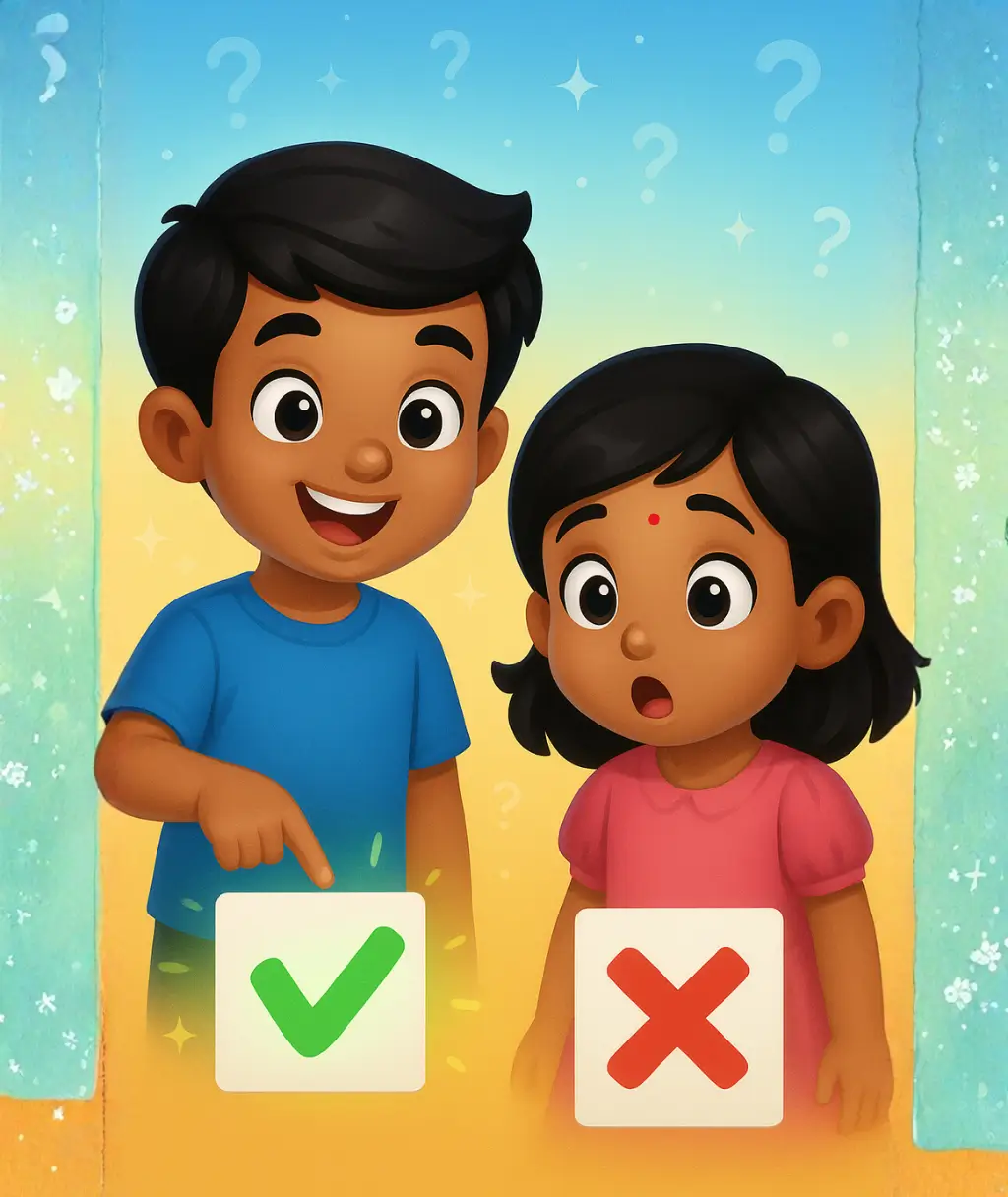 சரியா! தவறா! எனக் கண்டுபிடி!