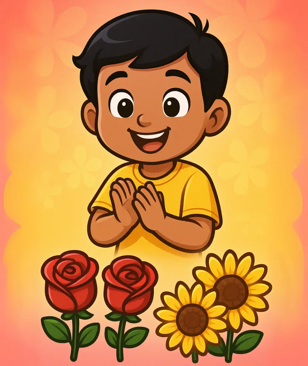 பூக்களை பொருத்தவும்!